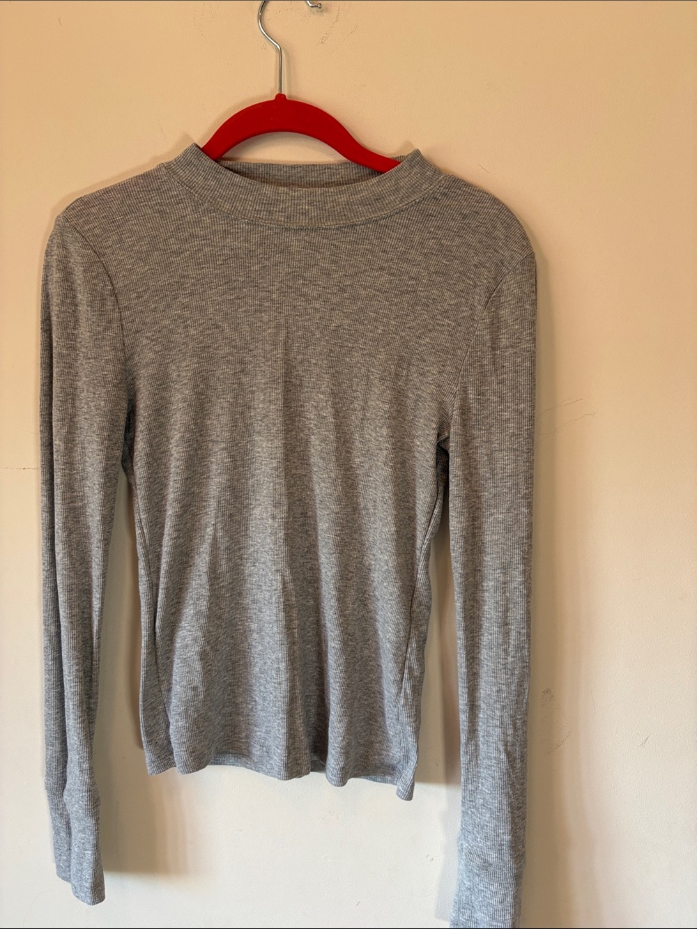 GAP Gray Lightweight Mock Neck Sweater